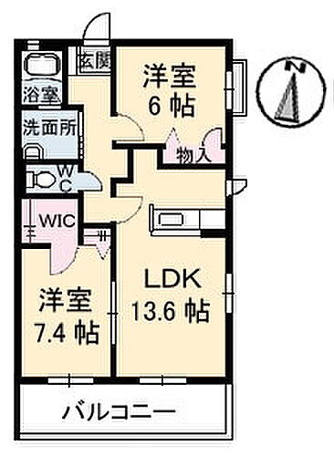 広島県安芸郡府中町本町2丁目 矢賀駅 2LDK アパート 賃貸物件詳細