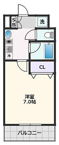 ＬＡＰＵＴＡ２１ 3階 1K 賃貸物件詳細