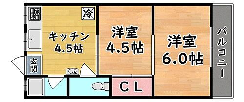 兵庫県神戸市灘区篠原台 六甲駅 2K アパート 賃貸物件詳細