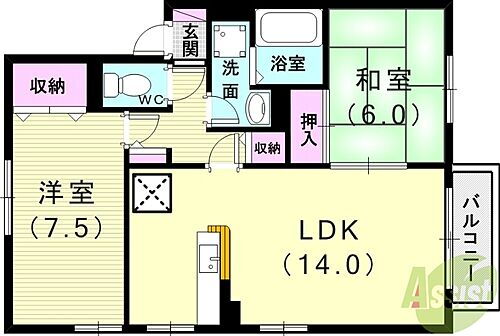 兵庫県神戸市西区和井取13-14 明石駅 2LDK アパート 賃貸物件詳細