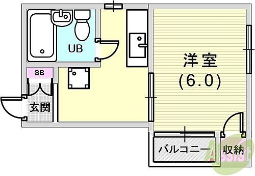 兵庫県神戸市中央区下山手通7丁目11-2 元町駅 1K マンション 賃貸物件詳細