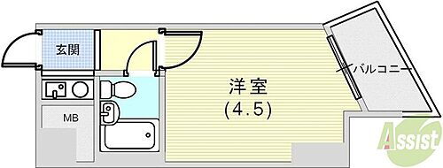 兵庫県神戸市中央区元町通4丁目6-20 元町駅 1K マンション 賃貸物件詳細