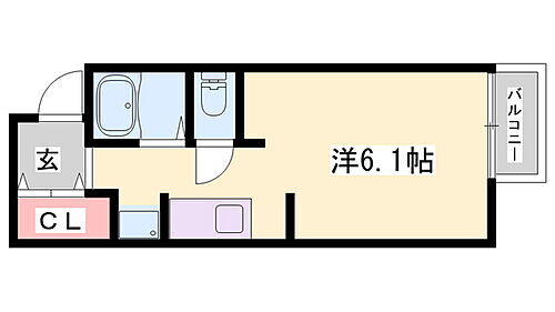 兵庫県姫路市大津区天満 山陽天満駅 1K アパート 賃貸物件詳細