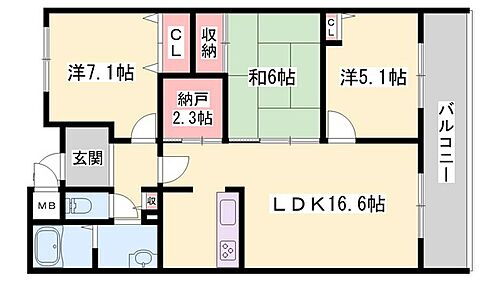 兵庫県姫路市岡田 姫路駅 3SLDK マンション 賃貸物件詳細