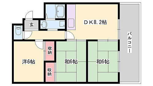 兵庫県姫路市大津区平松 平松駅 3DK マンション 賃貸物件詳細
