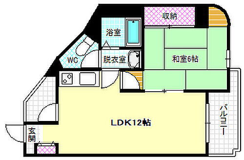 ファミティ弐番館 4階 1LDK 賃貸物件詳細