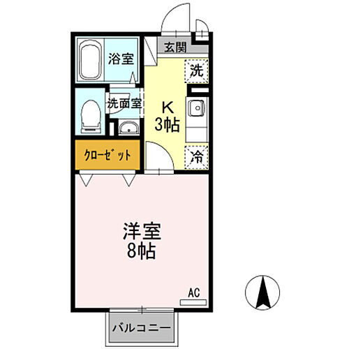 大分県大分市羽屋3丁目8番1号 古国府駅 1K アパート 賃貸物件詳細