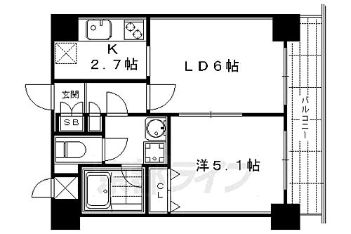 アーバネックス室町 2階 1LDK 賃貸物件詳細