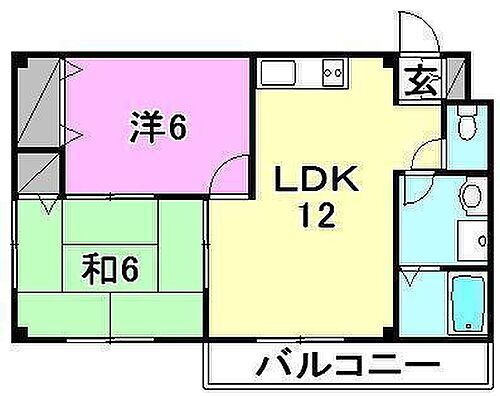 ベルク．カネキ 3階 2LDK 賃貸物件詳細