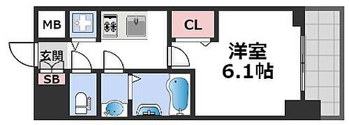 大阪府大阪市浪速区桜川2丁目 桜川駅 1K マンション 賃貸物件詳細