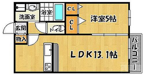 兵庫県神戸市西区玉津町西河原 明石駅 1LDK アパート 賃貸物件詳細