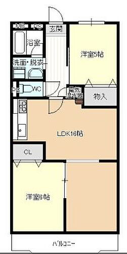 愛知県名古屋市中川区荒子5丁目 南荒子駅 2LDK マンション 賃貸物件詳細