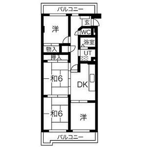 又穂アイリス分譲マンション 4階 4DK 賃貸物件詳細