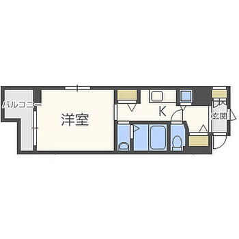  エイペックス梅田東II　開放感ある間取り