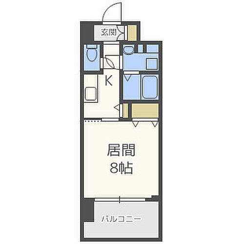 エス・キュート梅田中崎町 13階 1K 賃貸物件詳細