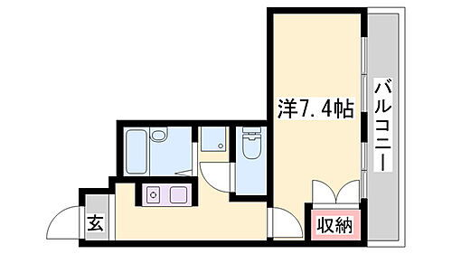 兵庫県姫路市佃町 手柄駅 1K アパート 賃貸物件詳細