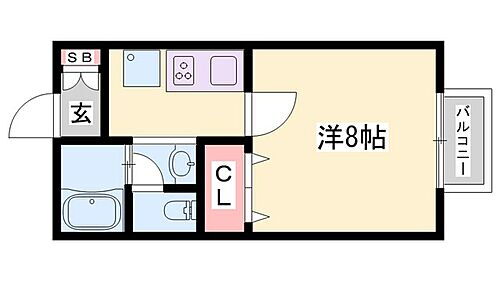 イーストヴィレッヂ 2階 1K 賃貸物件詳細