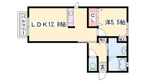 ウェル・エンジュ 2階 1LDK 賃貸物件詳細