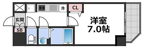 プレサンス天王寺デルニエ 15階 1K 賃貸物件詳細