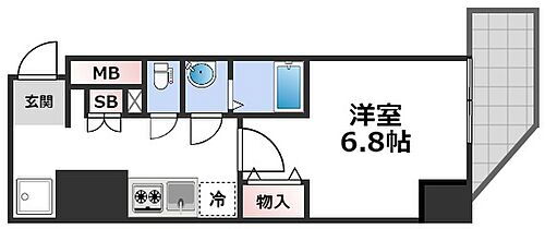 大阪府大阪市浪速区下寺3丁目 恵美須町駅 1K マンション 賃貸物件詳細