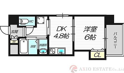 大阪府大阪市淀川区十三東1丁目16-13 十三駅 1DK マンション 賃貸物件詳細