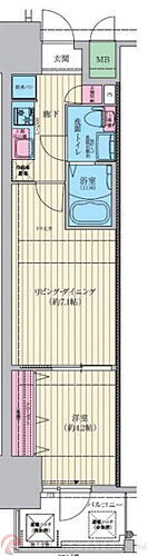 大阪府吹田市垂水町3丁目34-31 江坂駅 1LDK マンション 賃貸物件詳細