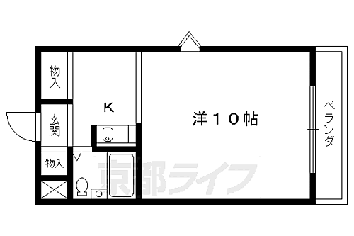 川端ハイツ 3階 1K 賃貸物件詳細