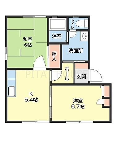 和歌山県有田市新堂 箕島駅 2K アパート 賃貸物件詳細