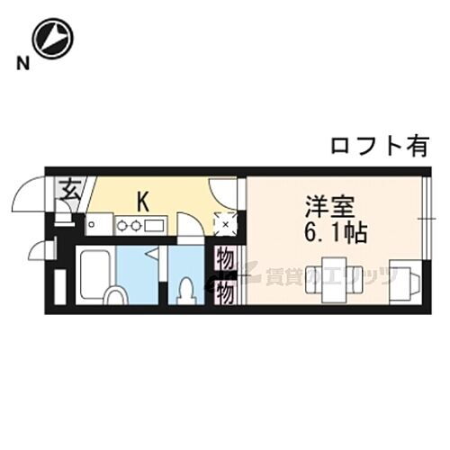 滋賀県彦根市野瀬町 南彦根駅 1K アパート 賃貸物件詳細