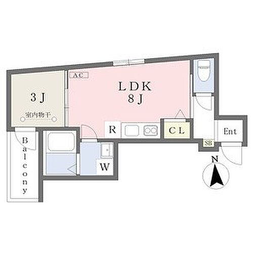  LDK8.0帖　洋室3.0帖