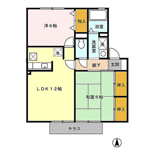宮崎県都城市志比田町4890-3 西都城駅 2LDK アパート 賃貸物件詳細