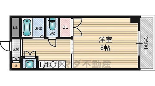 大阪府吹田市江坂町2丁目4番13号 江坂駅 1K マンション 賃貸物件詳細