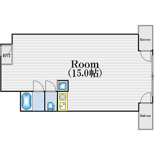 大阪府大阪市西区西本町2丁目1-21 阿波座駅 1K マンション 賃貸物件詳細