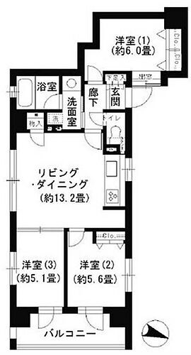 東京都文京区小石川1丁目13-9 春日駅 3LDK マンション 賃貸物件詳細