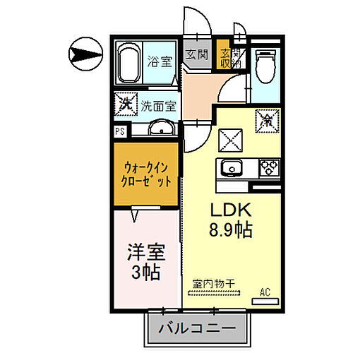 和歌山県和歌山市西小二里3丁目 和歌山市駅 1LDK アパート 賃貸物件詳細