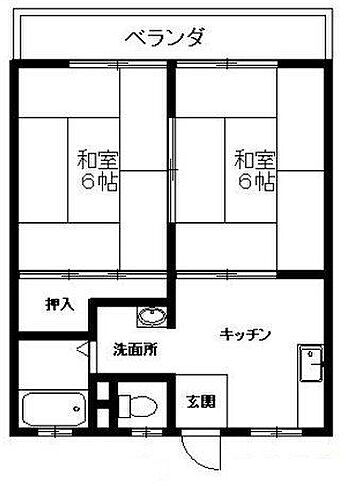 大阪府摂津市学園町2丁目4-2 摂津駅 2K アパート 賃貸物件詳細