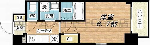 大阪府大阪市西区川口3丁目5-25 阿波座駅 1K マンション 賃貸物件詳細