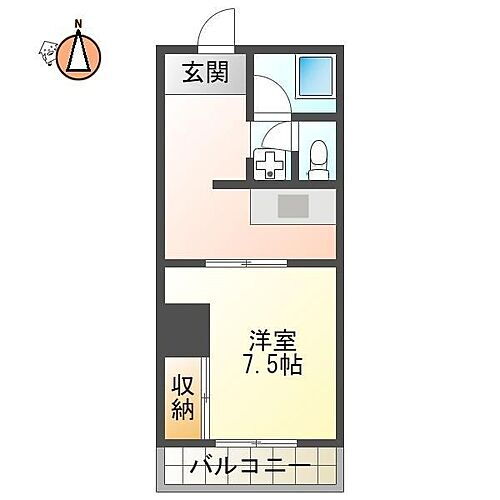 徳島県徳島市南佐古七番町 蔵本駅 1K マンション 賃貸物件詳細