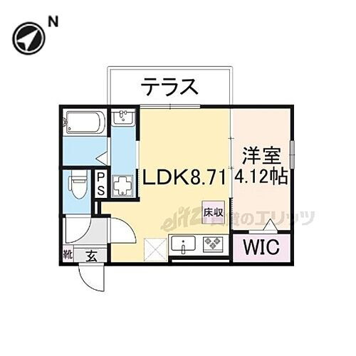 滋賀県高島市今津町中沼1丁目 近江今津駅 1LDK アパート 賃貸物件詳細