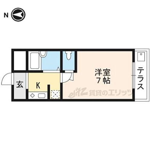 京都府亀岡市篠町広田2丁目 馬堀駅 1K マンション 賃貸物件詳細