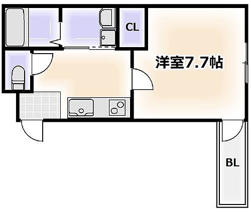 大阪府大阪市東住吉区桑津3丁目 河堀口駅 1K アパート 賃貸物件詳細