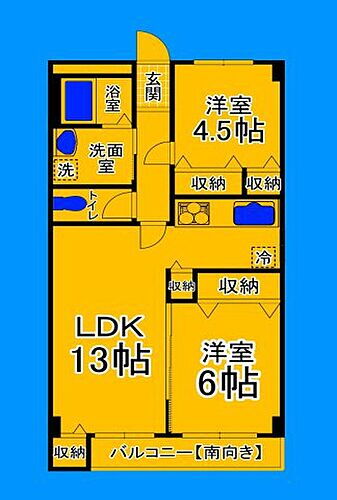 大阪府大阪市住吉区山之内3丁目 杉本町駅 2LDK マンション 賃貸物件詳細