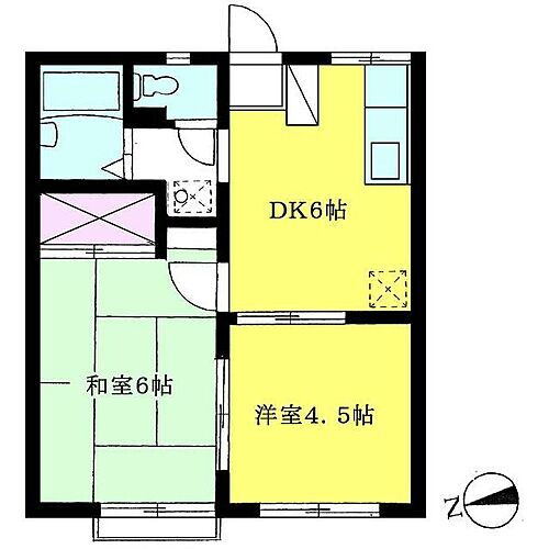 エステートピア富士森１ 1階 2DK 賃貸物件詳細