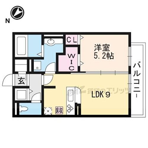 滋賀県近江八幡市堀上町 近江八幡駅 1LDK アパート 賃貸物件詳細