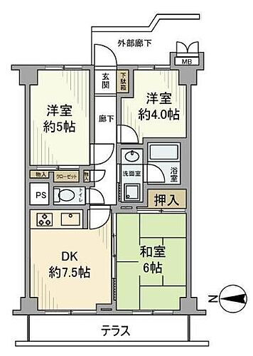 東京都品川区南品川5丁目10-43 青物横丁駅 3DK マンション 賃貸物件詳細