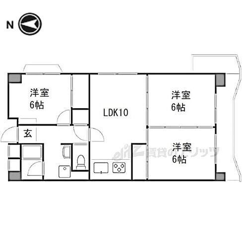 グランデあんご 1階 3LDK 賃貸物件詳細