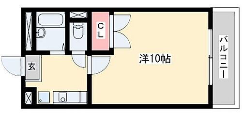 兵庫県加古川市野口町北野 東加古川駅 1K アパート 賃貸物件詳細