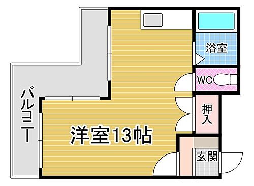福岡県北九州市小倉北区木町2丁目12-29 南小倉駅 ワンルーム マンション 賃貸物件詳細