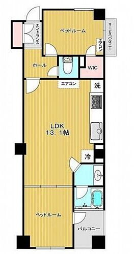 東京都世田谷区上野毛1丁目 上野毛駅 2LDK マンション 賃貸物件詳細