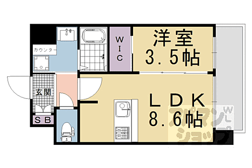 京都府京都市南区東九条宇賀辺町 京都駅 1LDK マンション 賃貸物件詳細